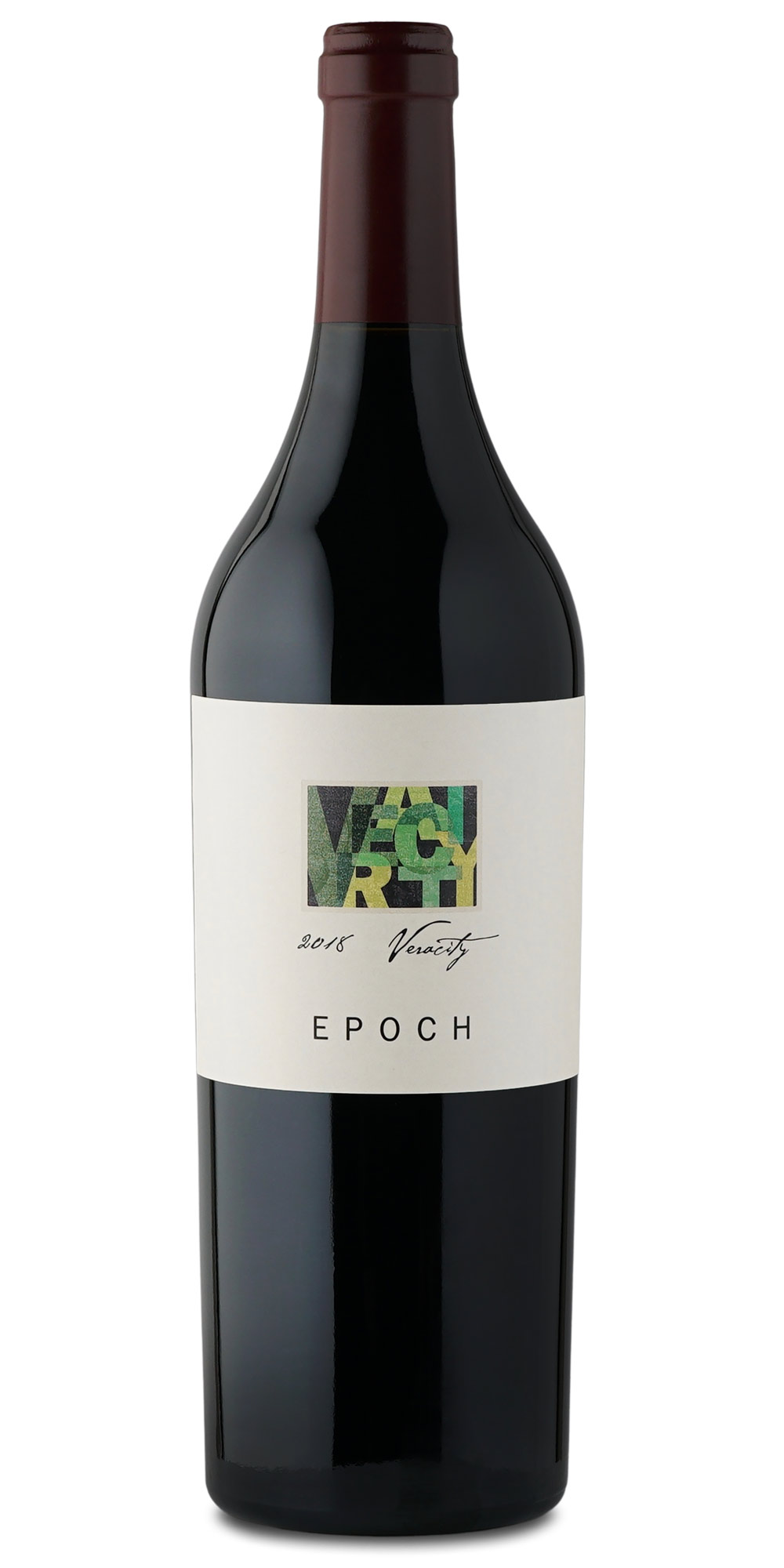 Bottle of 2018 Epoch Veracity