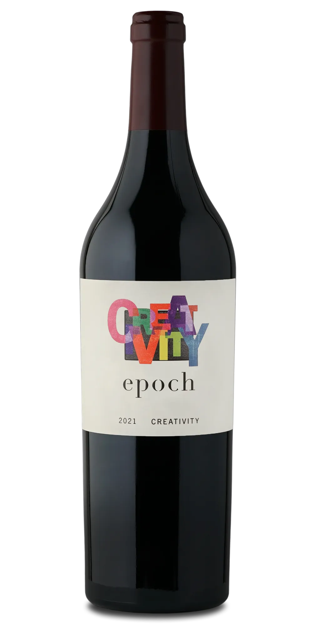 Bottle of 2021 Epoch Creativity