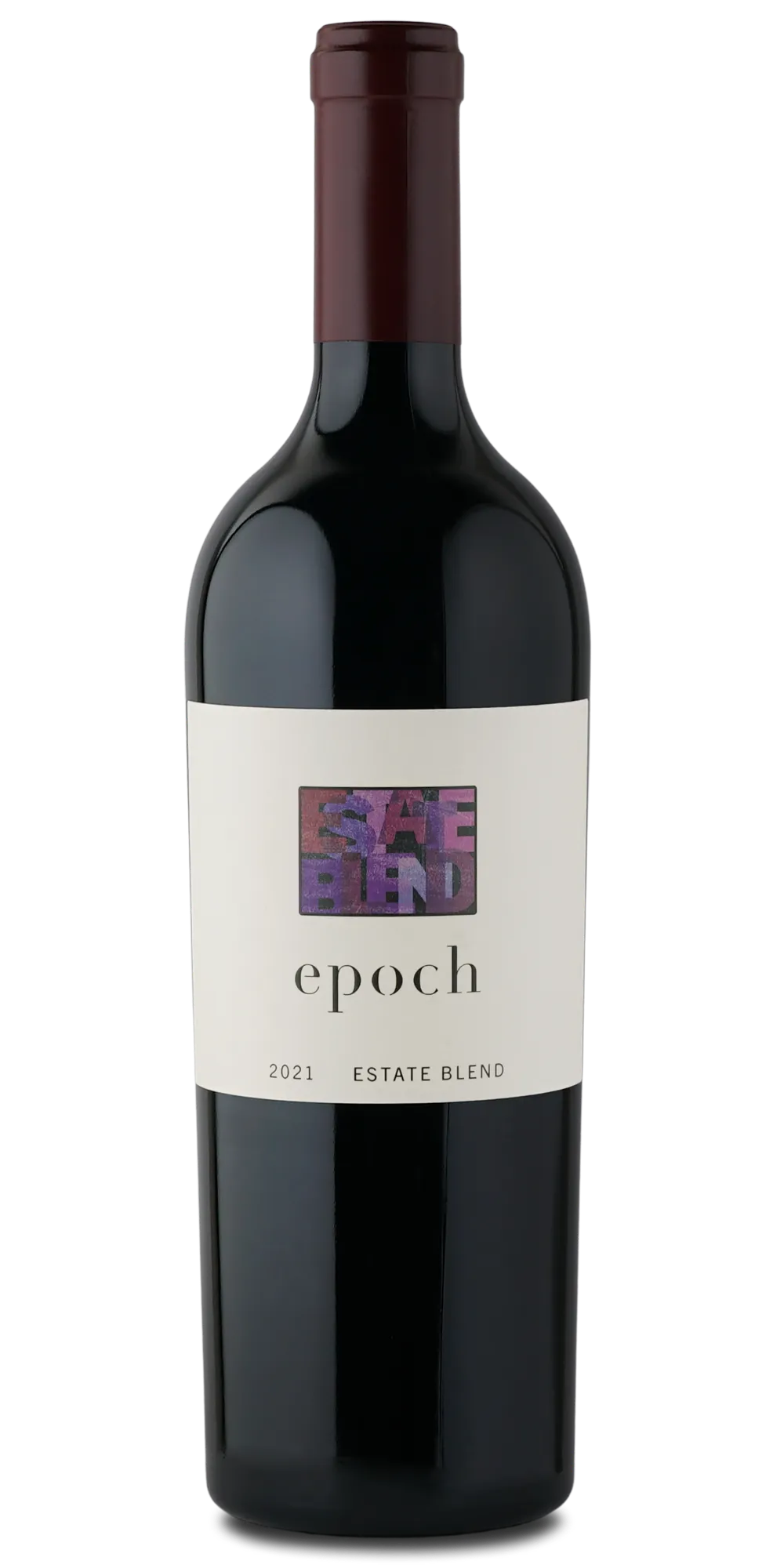 Bottle of 2021 Epoch Estate Blend