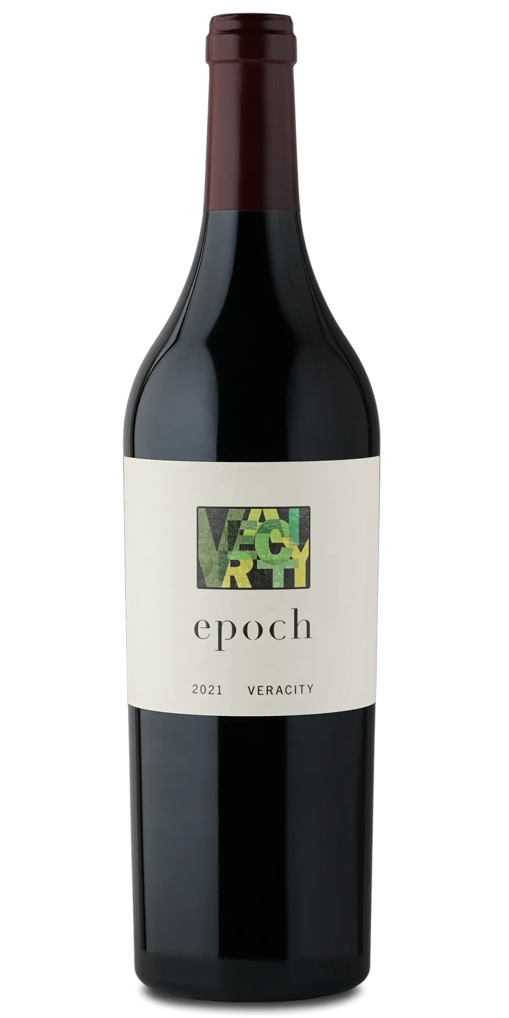 Bottle of 2021 Epoch Veracity